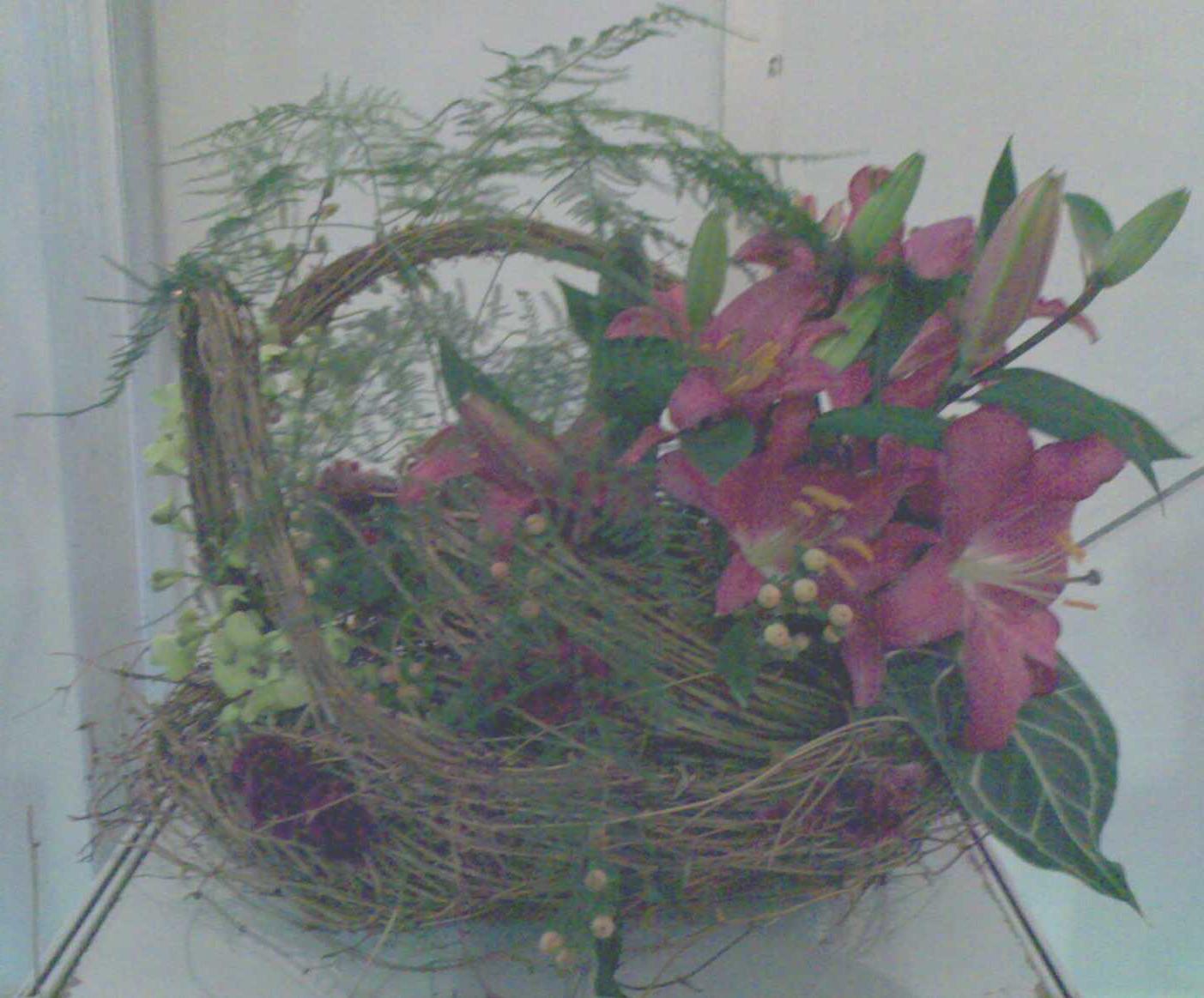 An arrangement using dried