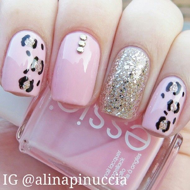 35 cheetah nail art designs ideas - Styles 7