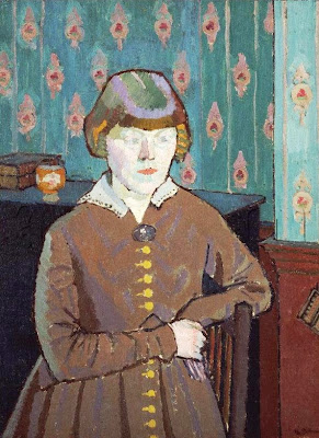 Harold Gilman - Miss Ruth Doggett, c. 1915