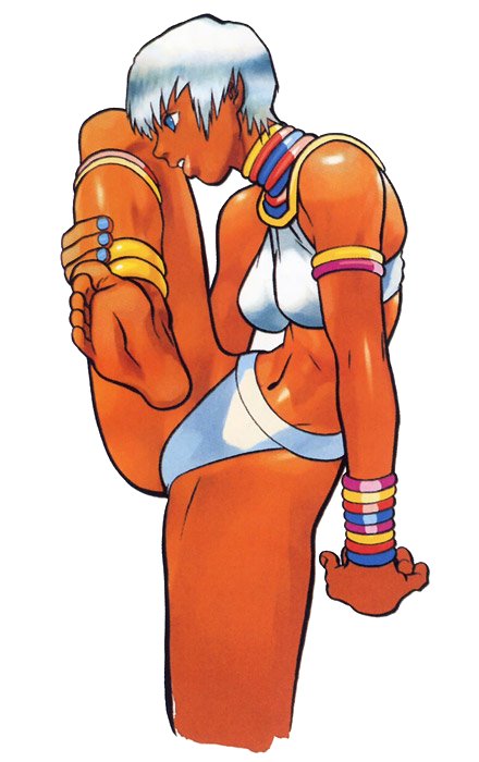 Street Fighter III - O Tópico Definitivo. [+Reviews] [+Artworks] [+Sheng Long] [+TÓPICO PESADO] [-56K] Street_Fighter_III_Art_Elena_1