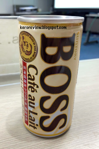 รีวิว ซันโตรี บอส กาแฟนม (CR) Review BOSS cafe au lait, Suntory Brand.