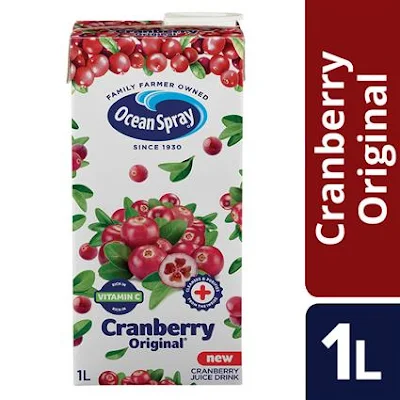 OCEAN SPRAY CRANBERRY ORIGINAL JUICE - 1 ltr