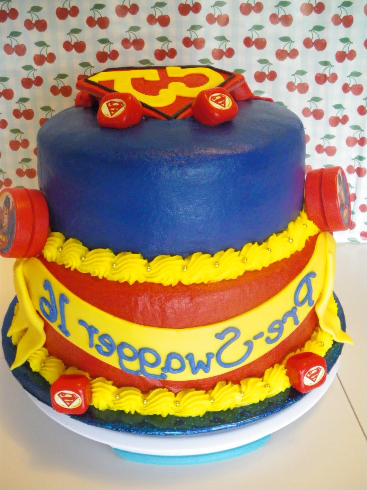 superman wedding cakes