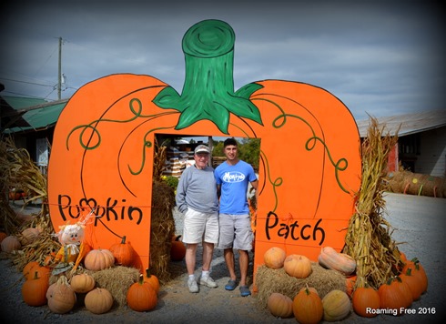 At the Pumpkin Patch