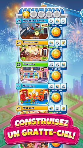 Pocket Tower: Tour Construction & Megapolis Ville APK MOD screenshots 1