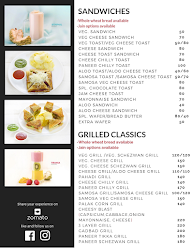 Satkars Tasty Treat-By Health Juice menu 2