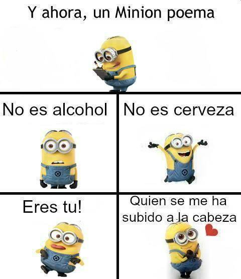 imagenes de minions con frases de amo
