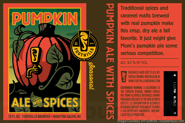 Foothills - Pumpkin Ale With Spices