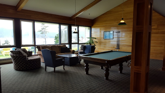 The common areas in our building at Keltic Lodge. From Where to Stay on the Cabot Trail, Nova Scotia