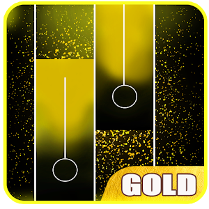 Gold Piano Tiles 2.0 Icon