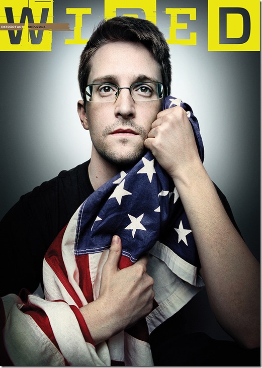 Edward Snowden by Platon for Wired Magazine