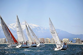 régate voile finale de ligue 2013 Canet-en-Roussillon