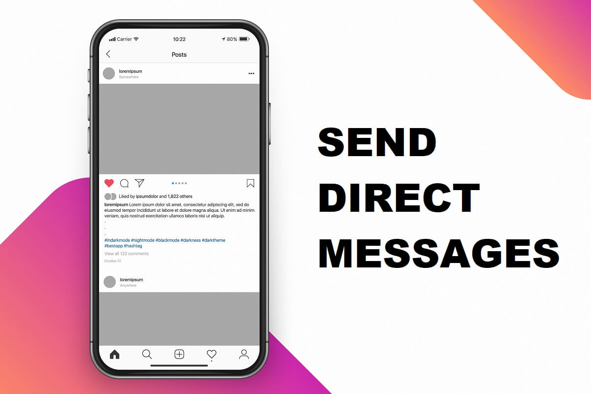วิธีส่งข้อความโดยตรงบน Instagram