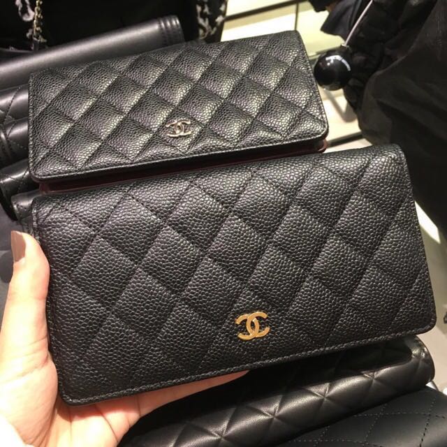 Always Authentic @ S-Voyage: Brand New CHANEL Classic Caviar Bi-Fold ...