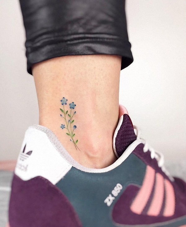 este_floral_pequeno_tornozelo_tatuagem