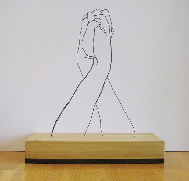 Wire Sculptures by Gavin Worth