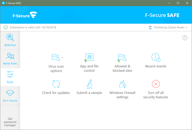 F-Secure ВСЕГО, F-Secure SAFE