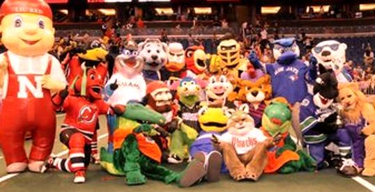 The Mascot Games at the Amway Center