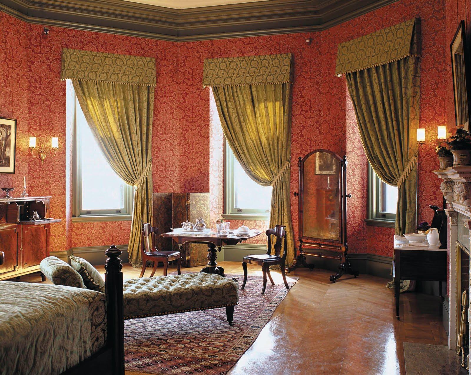 This is the Damask Room,