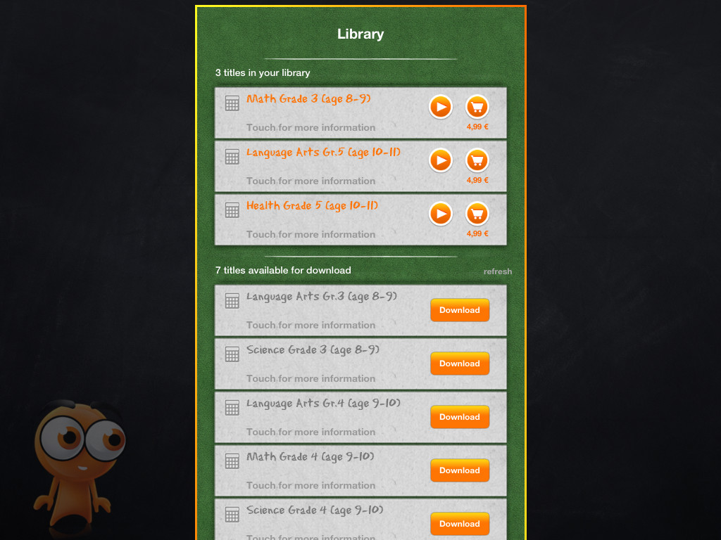 iTooch Elementary Library