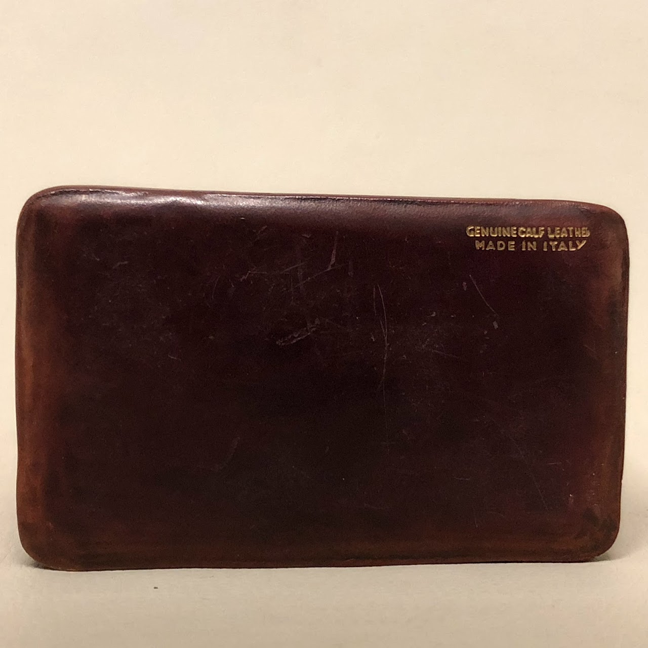 Neiman Marcus Leather Card Box