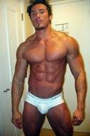 White Brief Hunks - Hot Even in White Color