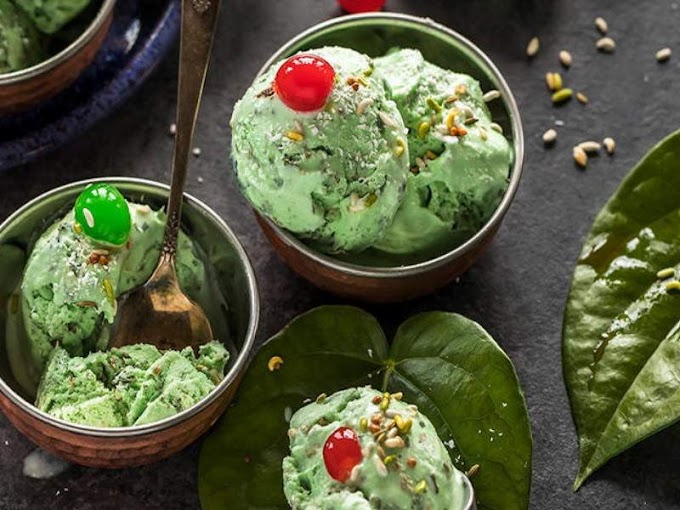 Paan Ice Cream – Marathi Recipe 