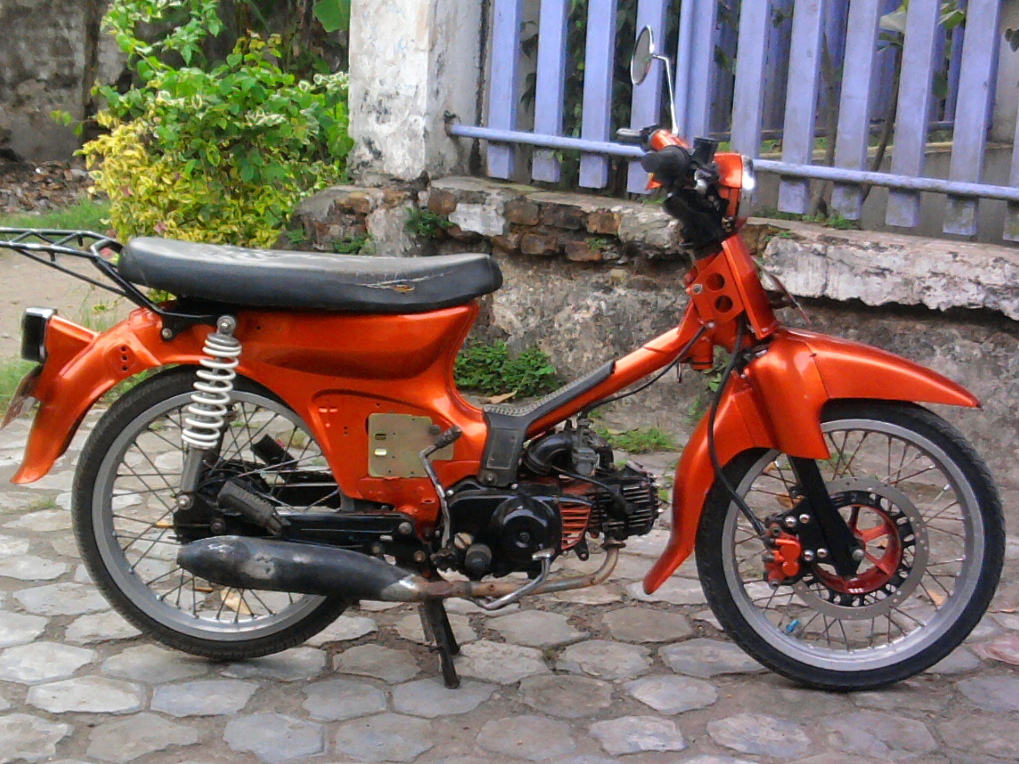 Download 74 Modifikasi Motor Honda Grand 96 Terlengkap Cermin