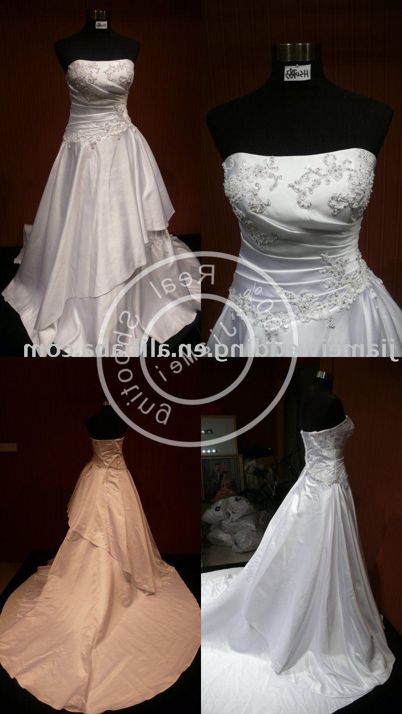 Wedding dress lace modern