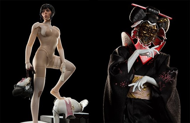 ghost in the shell statues 01