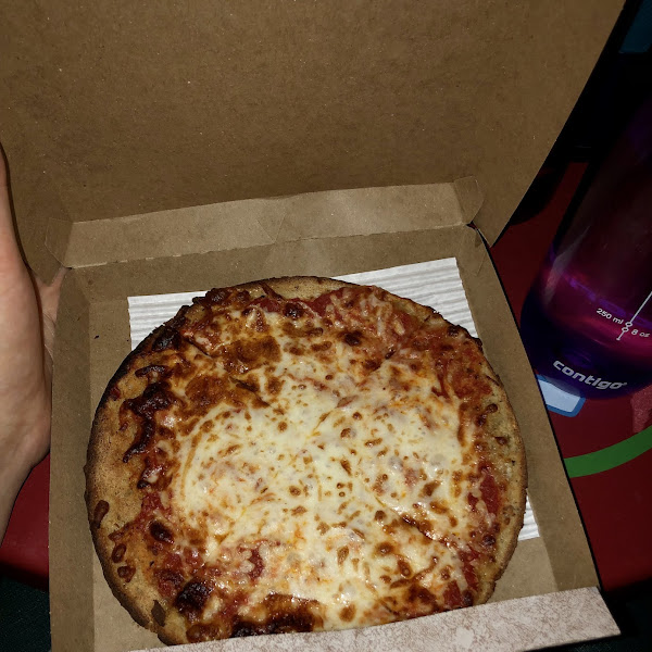 Cheese pizza. Good, but not terribly filling