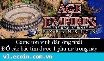 Từ thưở má đẻ ra :) đây là game mình tâm đắc nhất =))