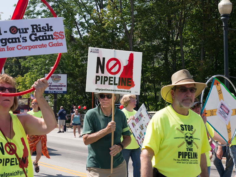 Pipeline protesters