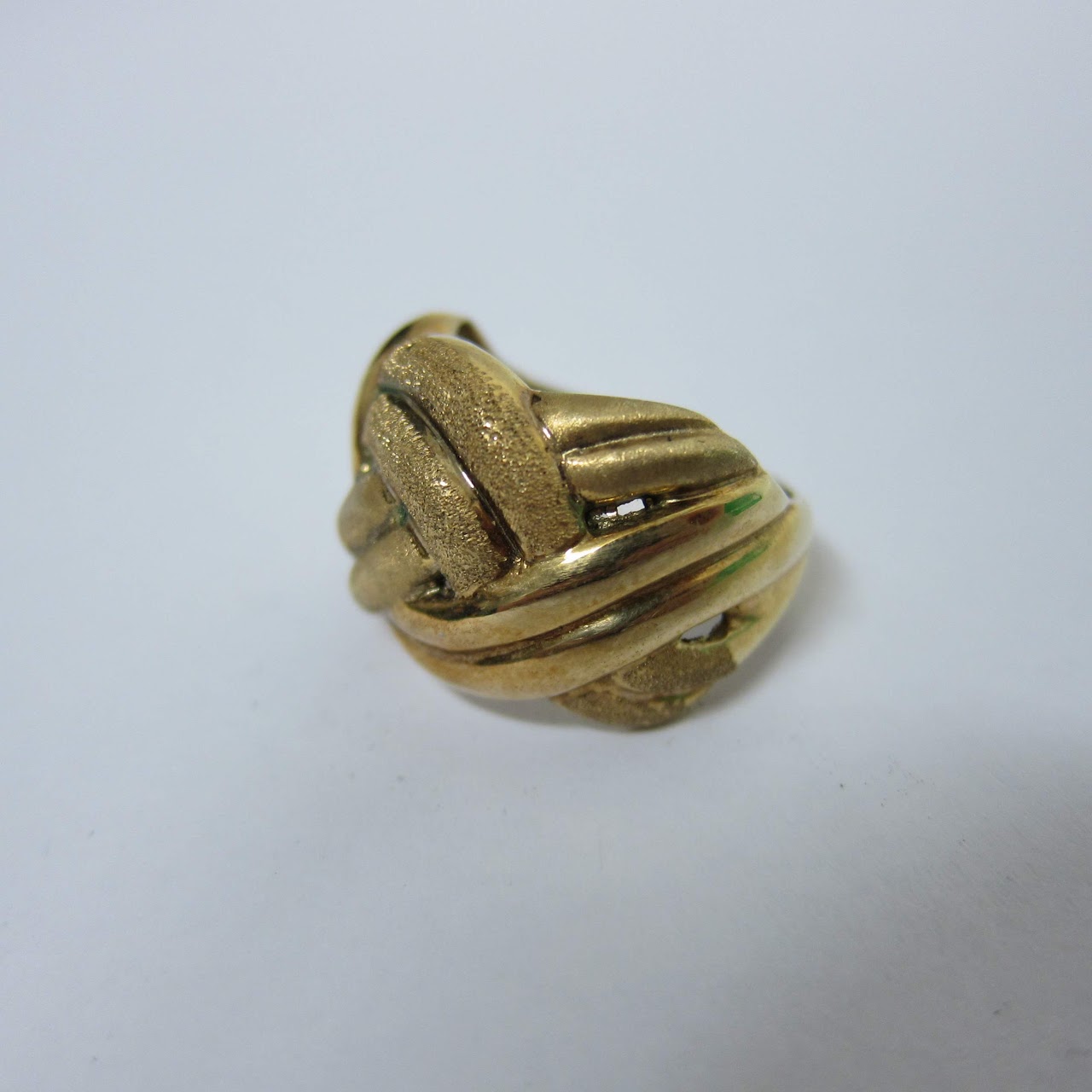 14 Kt. Gold Nautical Knot Ring