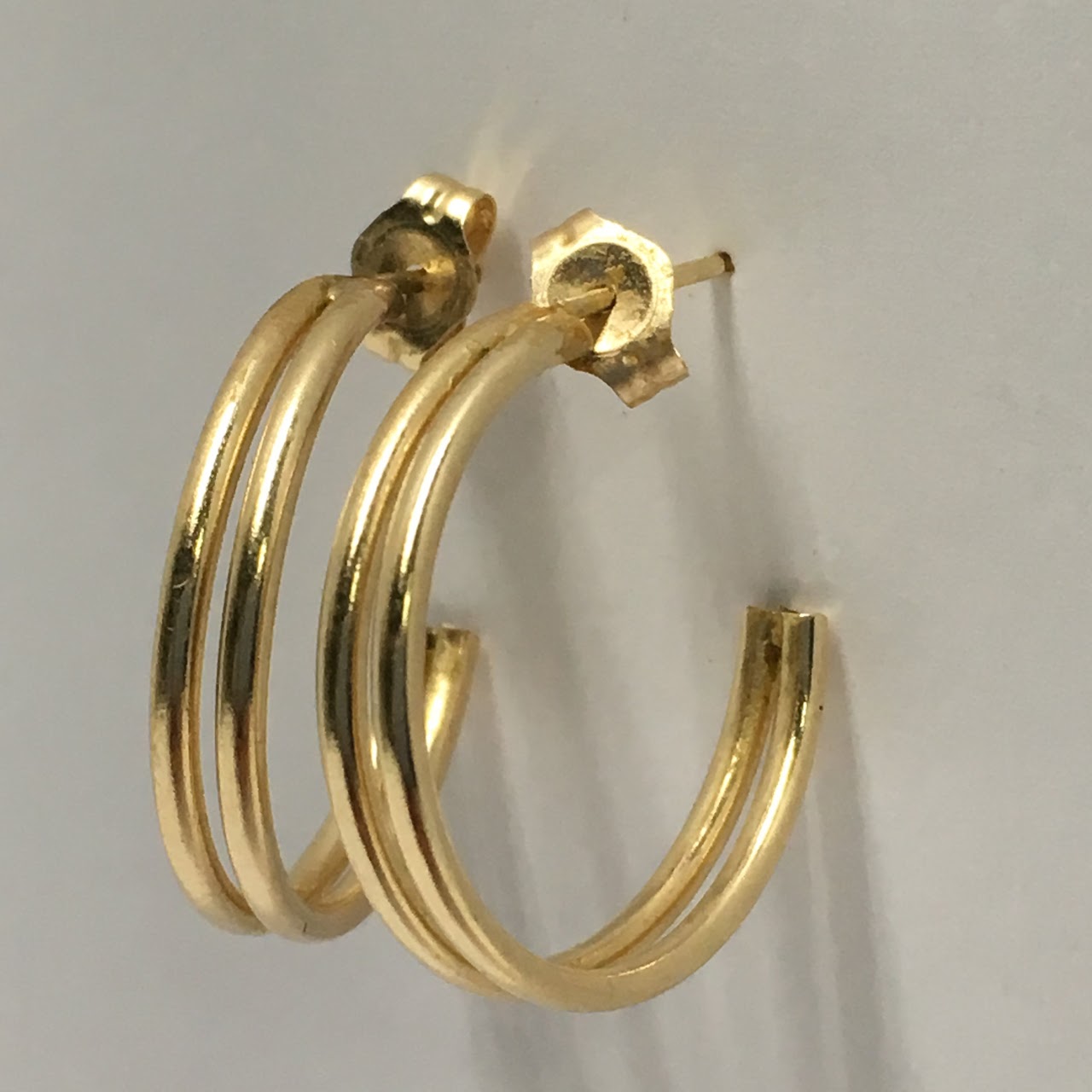 14 K Gold Hoop Earrings