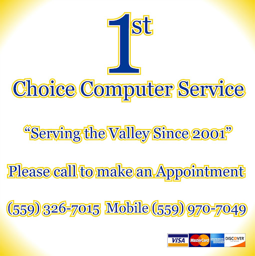 Computer Repair Service «1st Choice Computer Services», reviews and photos, 635 Barstow Ave, Clovis, CA 93612, USA