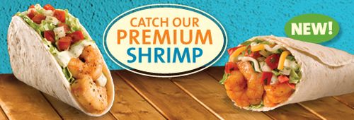 News: Taco Bell - Shrimp Taco Returns Plus a New Shrimp Burrito