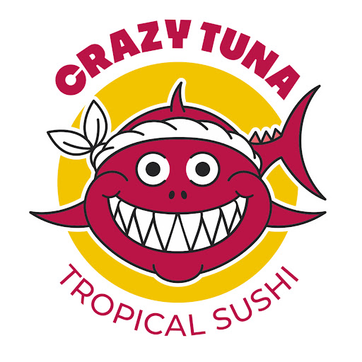 Crazy Tuna Tropical sushi logo