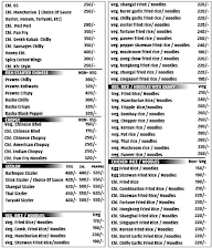 Cocos Family Restaurant menu 3