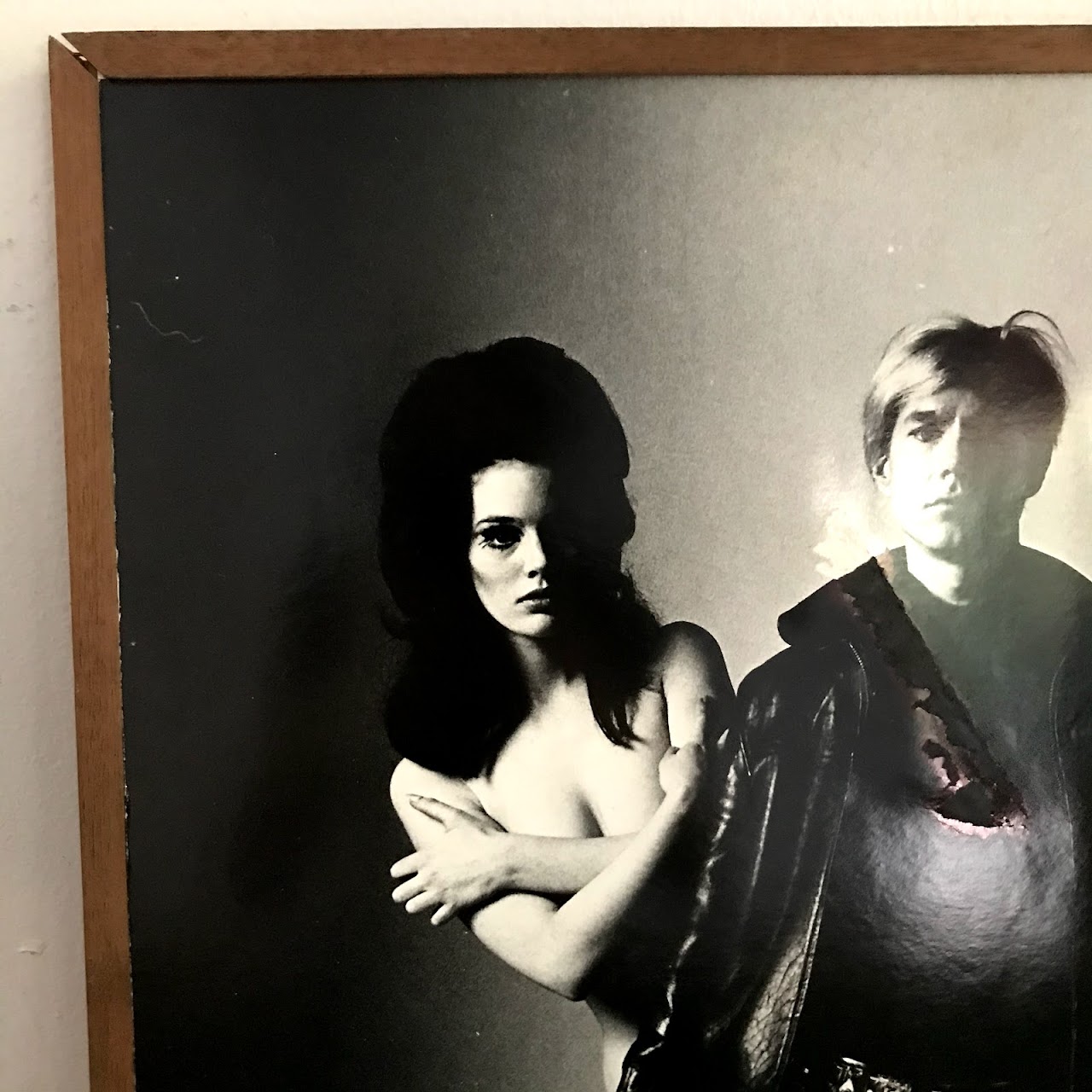 Carl Fischer Photo Print of Susan Bottomly & Andy Warhol