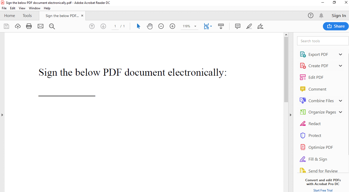 Open dat document door erop te klikken