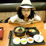 korean dinner in Hayama, Japan 