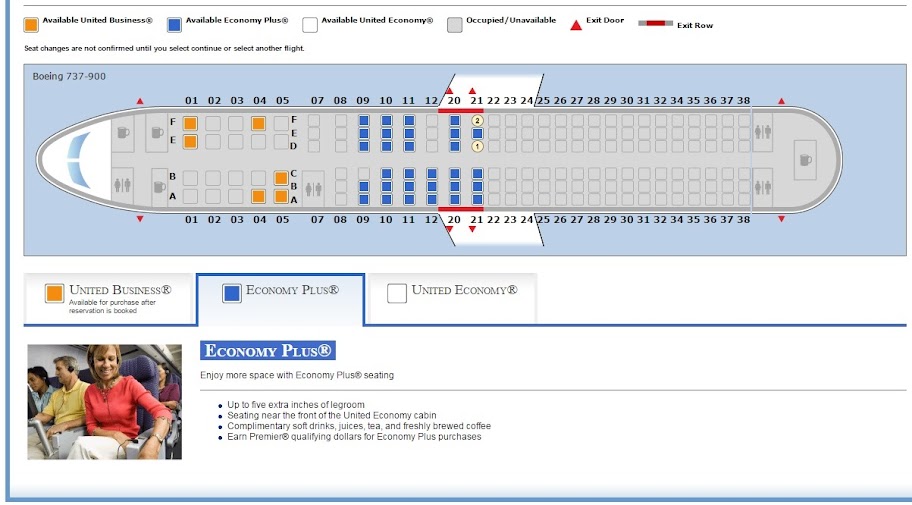 Boeing 739 Seating Chart