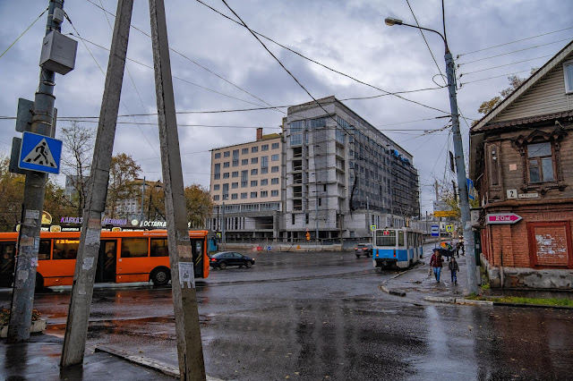 Строящийся жилищный комплекс