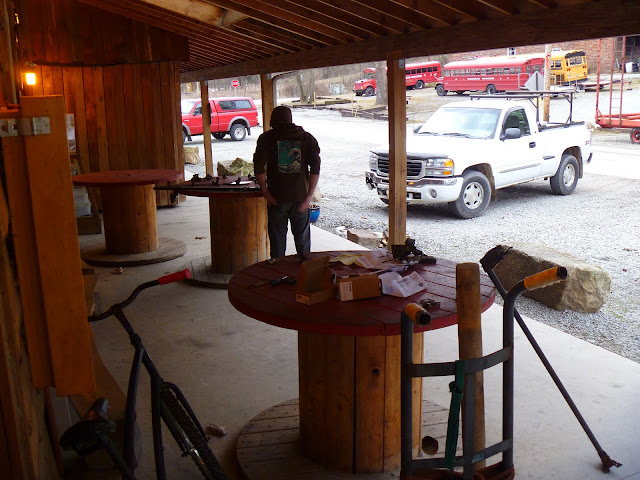 still installing racks