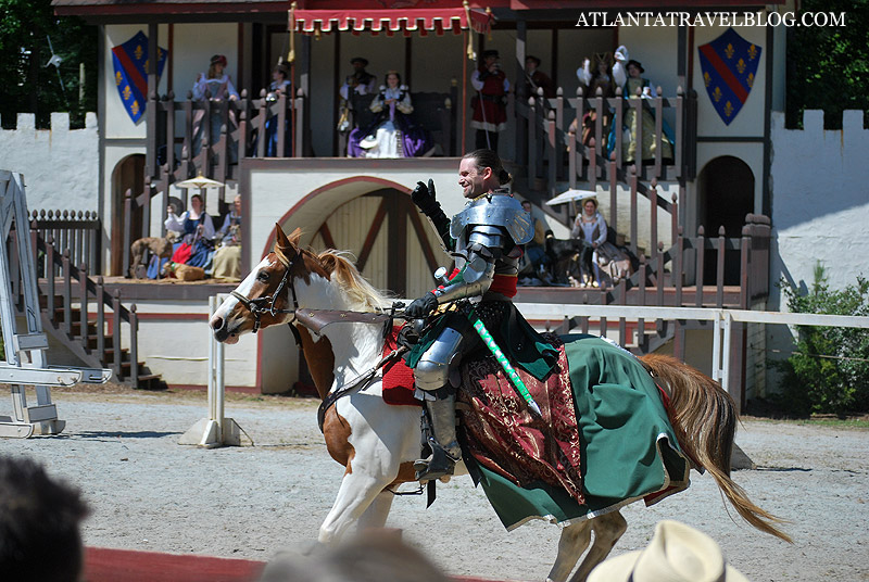 Рыцарский турнир - Renaissance Festival Joust.