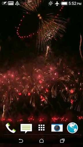 Firework 3D Video Wallpaper