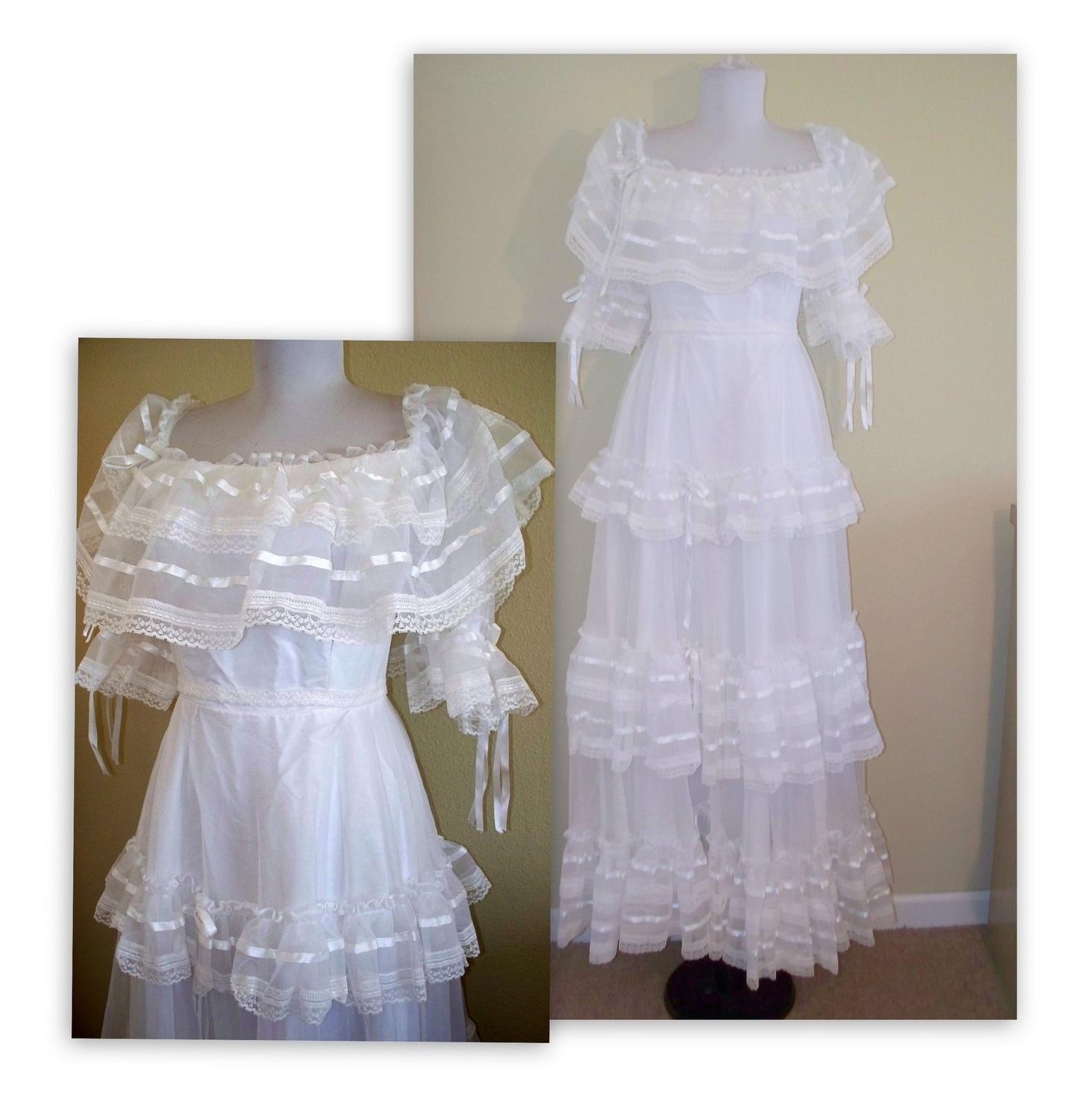 Vintage 80s Alfred Angelo off