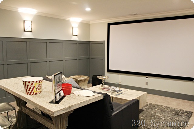 basement theater room