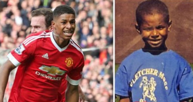 Rashford tăng chiều cao ấn tượng sau 4 năm rèn luyện và thi đấu